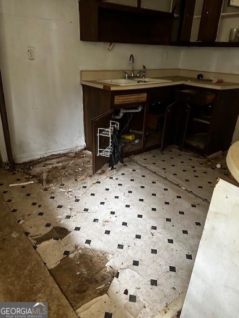 kitchen with a sink