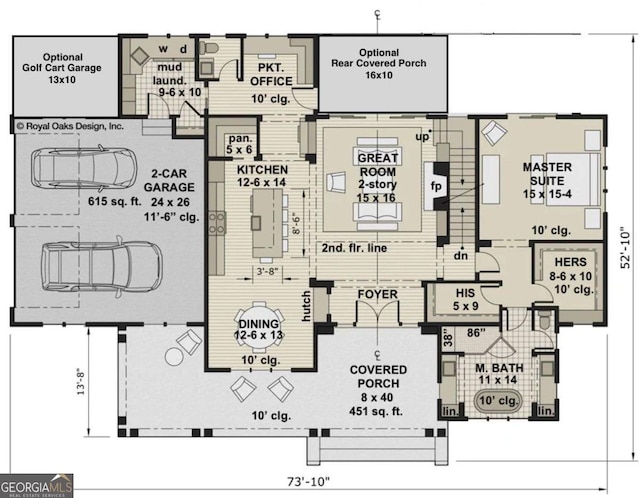 view of layout