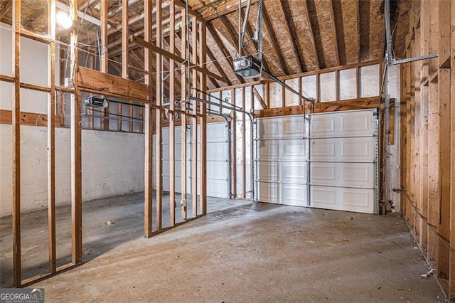 3822 Holland Dr, Snellville, GA 30039 - garage with a garage door opener