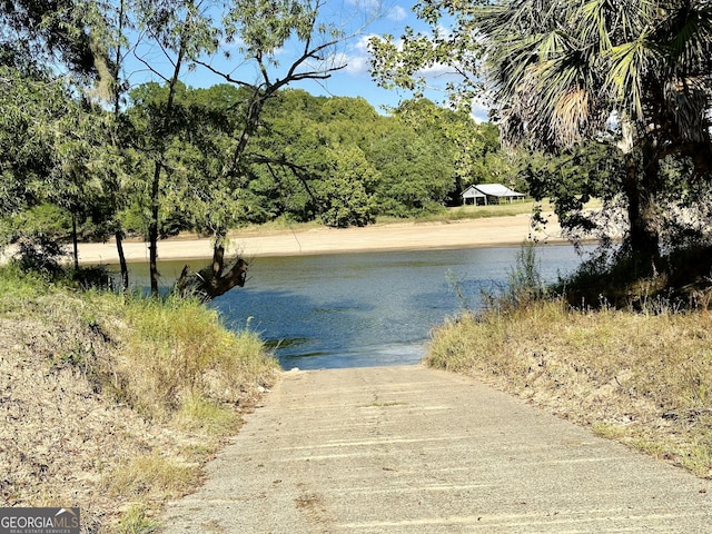 property view of water