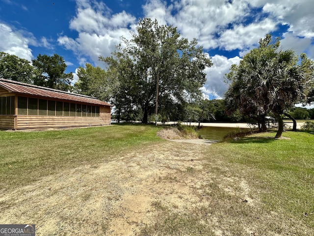 view of yard