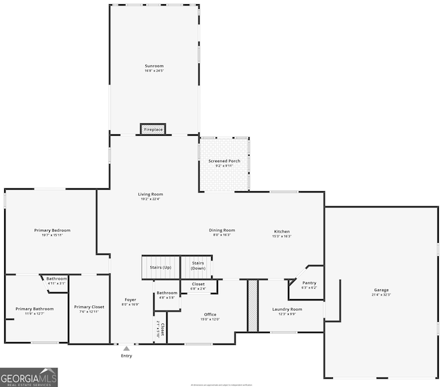 view of layout