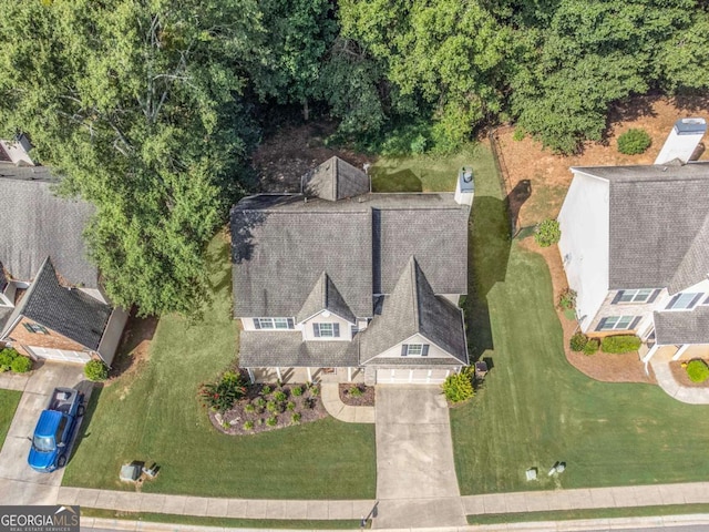 bird's eye view