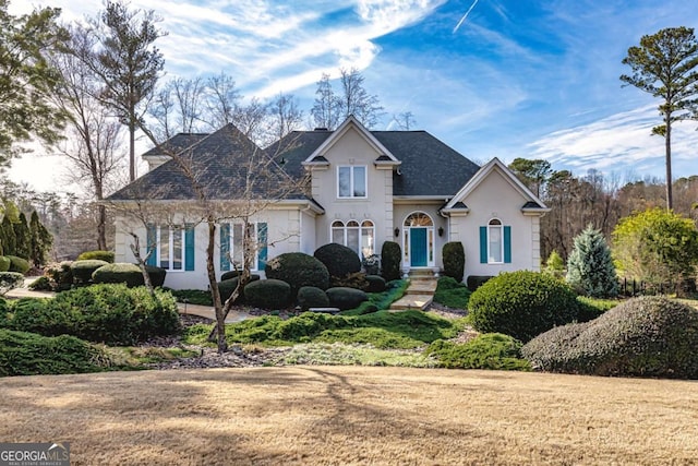 view of front of property with stucco siding