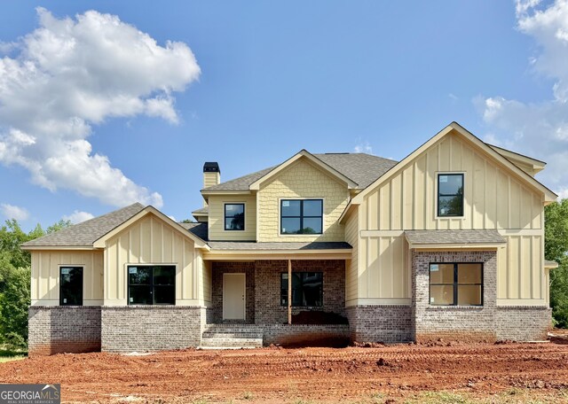 176 Blue Rider Trl Unit 30, Hoschton, GA 30548 - property in mid-construction with stucco siding