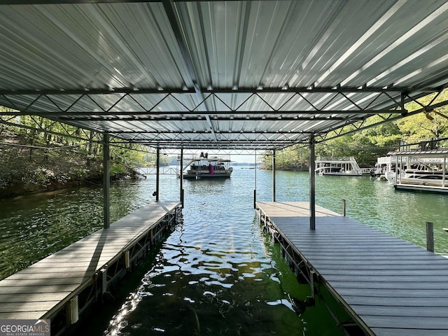 5390 Whiporwill Dr, Gainesville, GA 30504 - dock with a water view