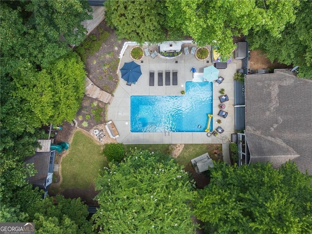 4010 Tamarack Dr NW, Kennesaw, GA 30152 - bird's eye view
