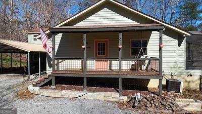 view of front of home with central AC