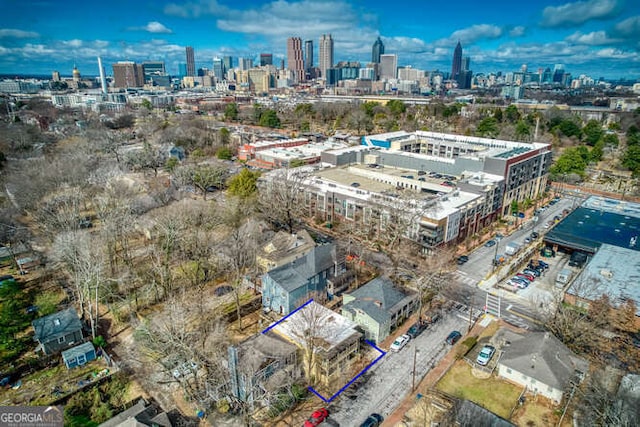 345 Loomis Ave, Atlanta, GA 30312 - aerial view with a city view