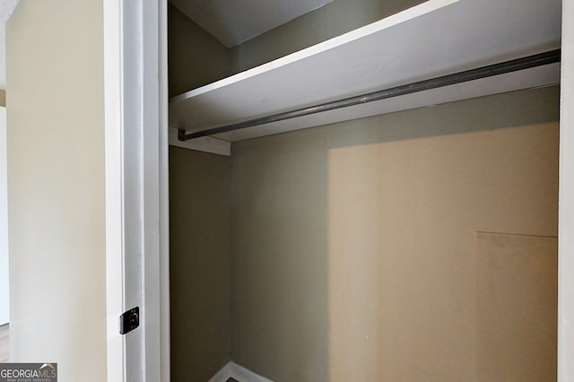 view of closet