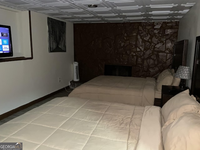 3630 High Point Ln SW, Atlanta, GA 30331 - bedroom with an ornate ceiling and baseboards