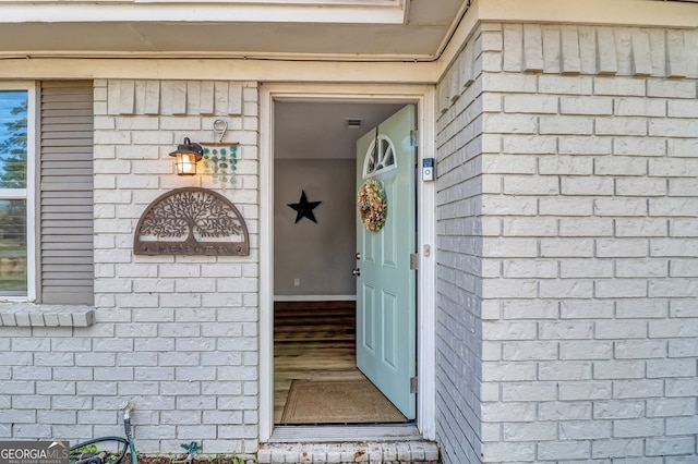 view of property entrance