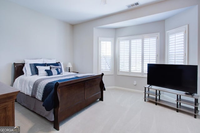 8910 Champion Ct, Ball Ground, GA 30107 - bedroom featuring light carpet and baseboards