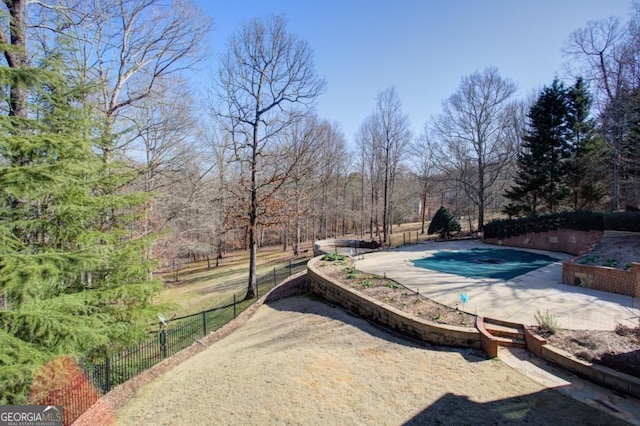 8910 Champion Ct, Ball Ground, GA 30107 - view of pool with a patio