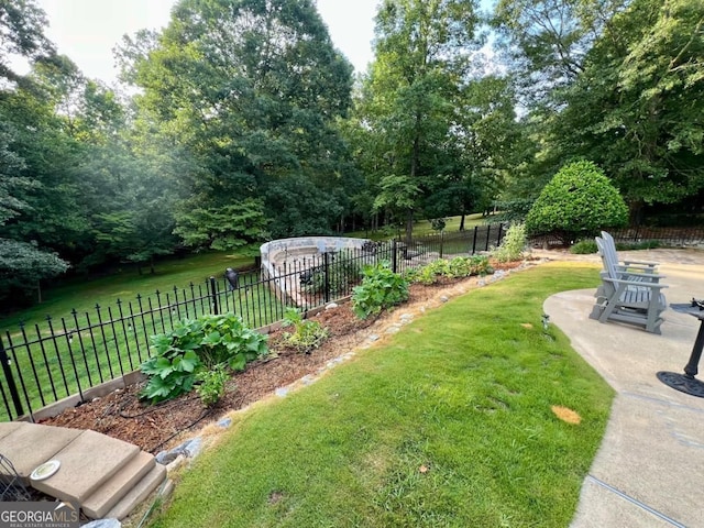 8910 Champion Ct, Ball Ground, GA 30107 - view of yard