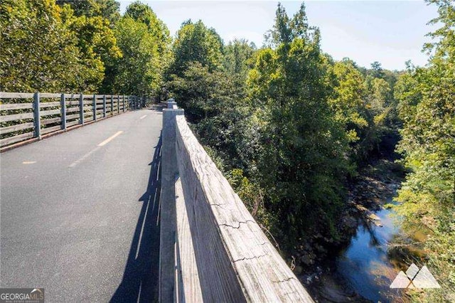 view of road