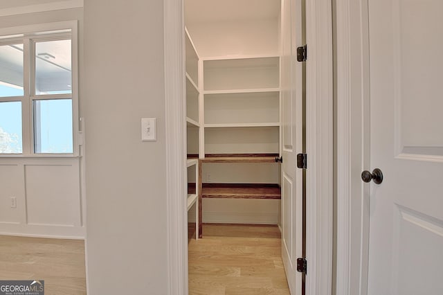 view of pantry