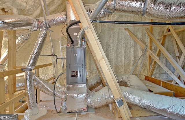 view of utility room