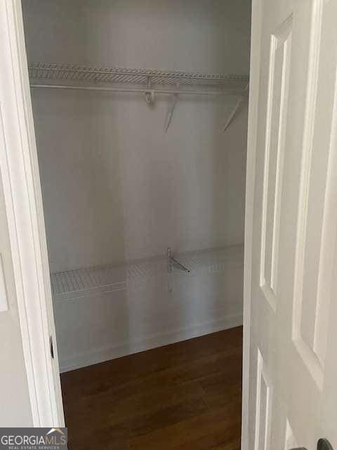 view of closet