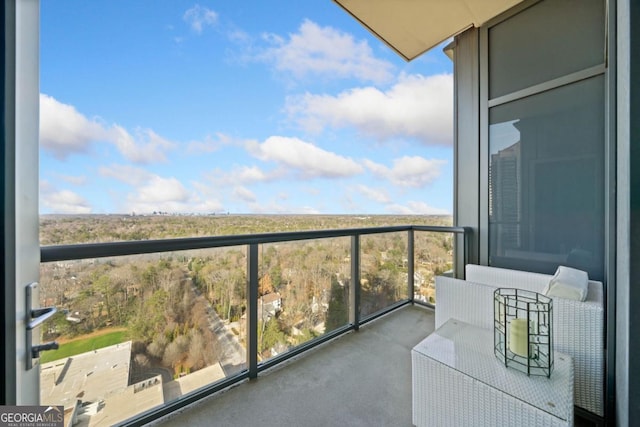 3630 Peachtree Rd NE Unit 1809, Atlanta, GA 30326 - view of balcony