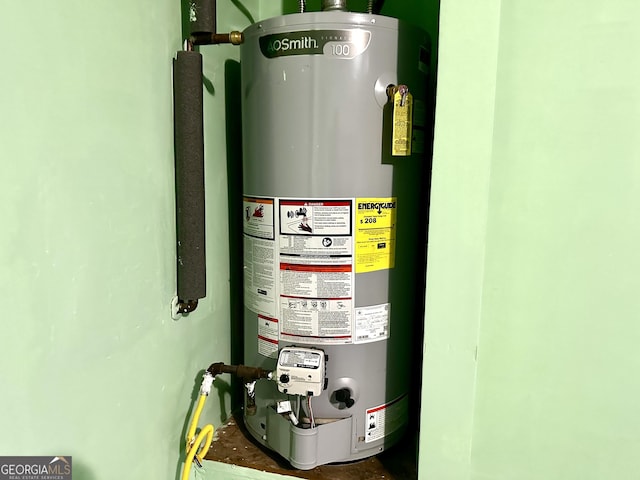 utilities with gas water heater