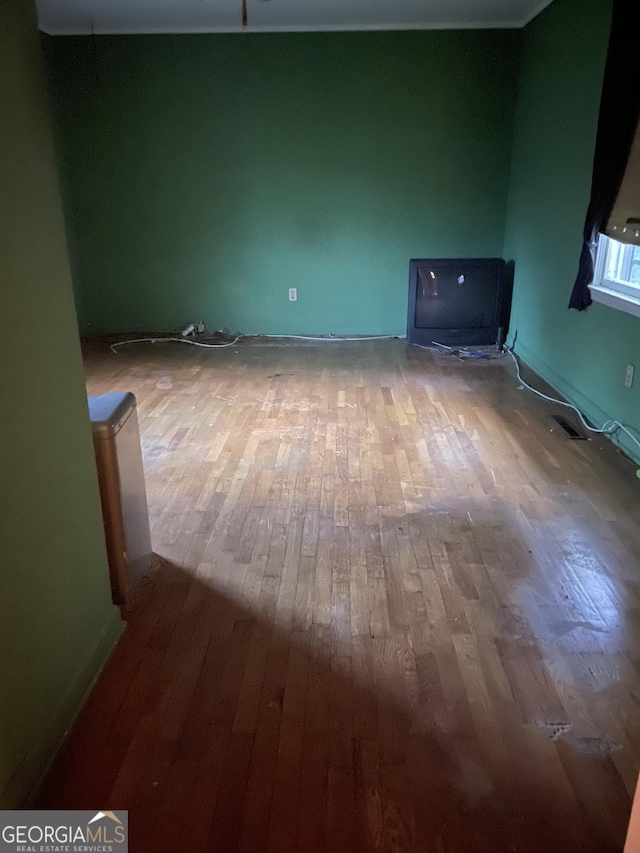 interior space featuring wood finished floors