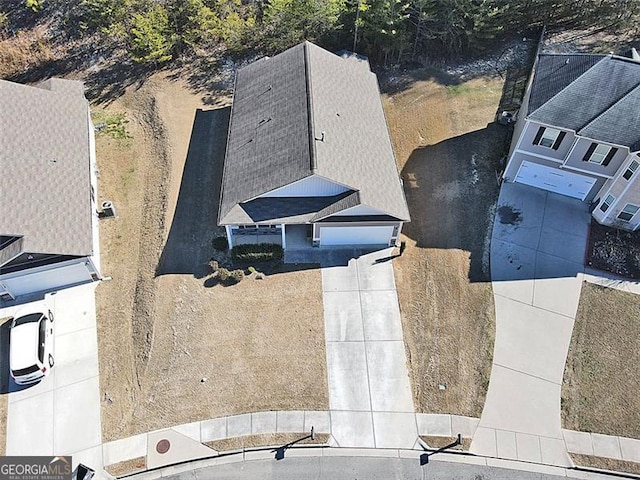 bird's eye view