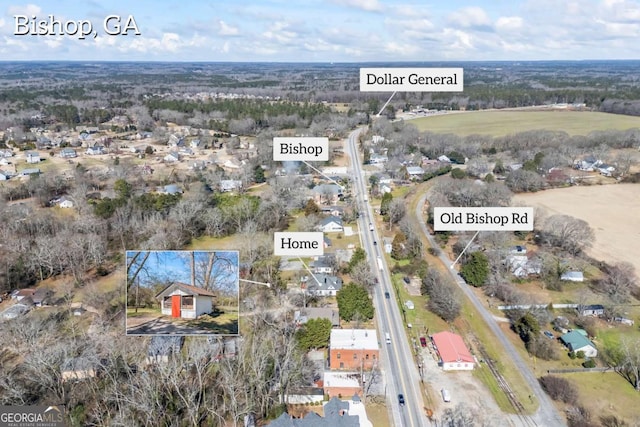4901 Macon Hwy, Bishop, GA 30621 - aerial view of property's location