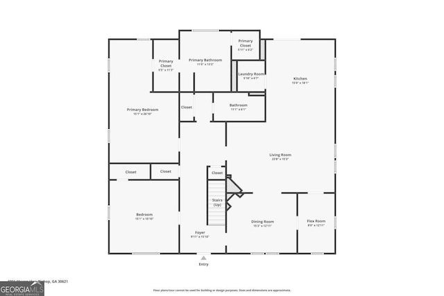 4901 Macon Hwy, Bishop, GA 30621 - view of room layout
