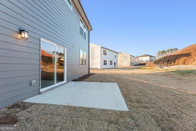 exterior space with a patio