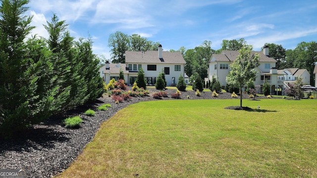 2903 Eva Clb, Acworth, GA 30101 - view of green lawn featuring a residential view