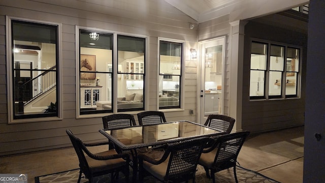 2903 Eva Clb, Acworth, GA 30101 - view of patio featuring outdoor dining space