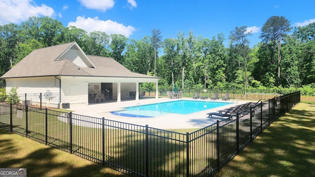 2903 Eva Clb, Acworth, GA 30101 - community pool with a patio area