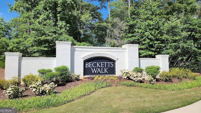 2903 Eva Clb, Acworth, GA 30101 - view of community / neighborhood sign