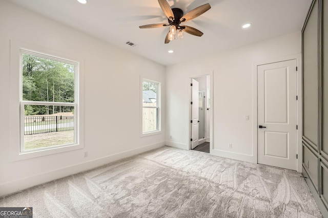 1523 Grayson Pkwy, Grayson, GA 30017 - unfurnished bedroom with carpet, recessed lighting, and ensuite bathroom