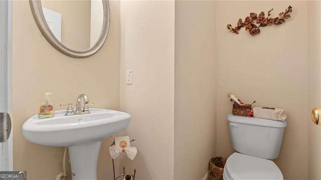1657 Stilesboro Ridge Dr, Kennesaw, GA 30152 - half bathroom with toilet