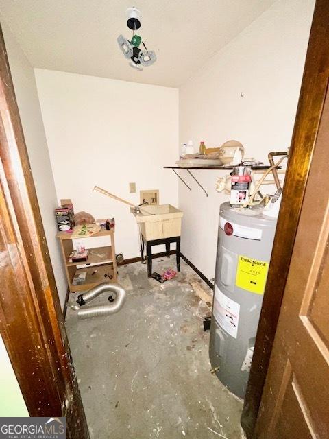 3210 Rogers Rd, Mcdonough, GA 30252 - utilities featuring electric water heater