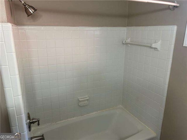 full bathroom with  shower combination