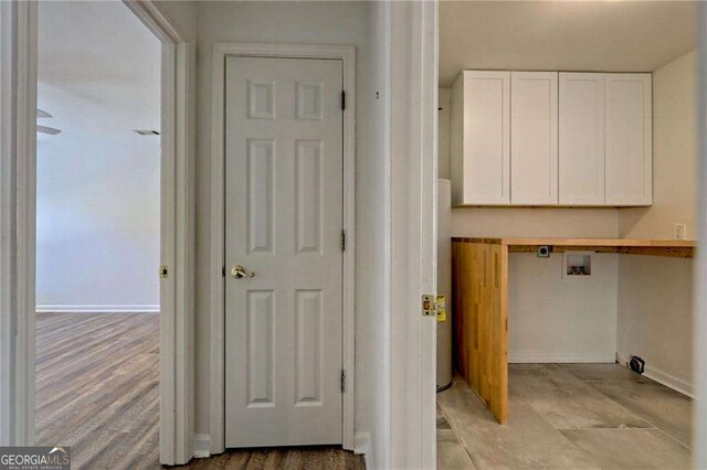 185 Starlight Dr, Sautee Nacoochee, GA 30571 - laundry room featuring laundry area, baseboards, and hookup for a washing machine