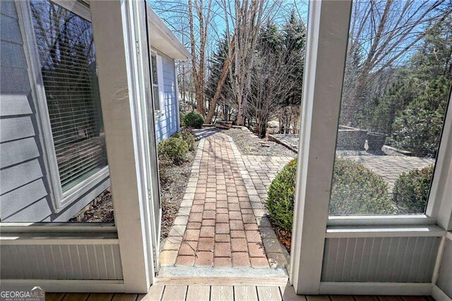 185 Starlight Dr, Sautee Nacoochee, GA 30571 - exterior space featuring brick floor