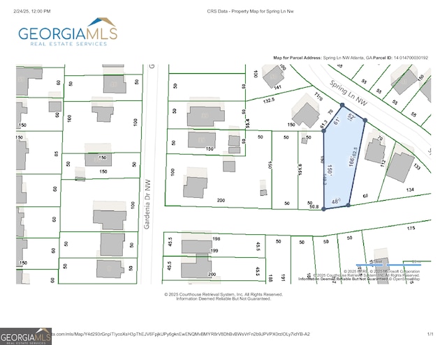 00 Spring Ln NW, Atlanta GA, 30314 land for sale