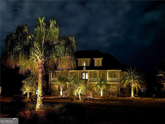 view of mediterranean / spanish-style house