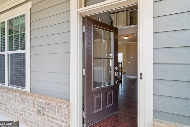 view of property entrance