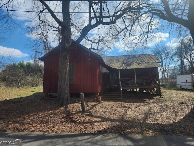 view of side of home