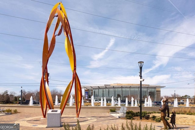 view of jungle gym