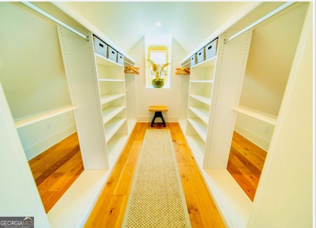 155 Mado Ln, Palmetto, GA 30268 - walk in closet with wood finished floors