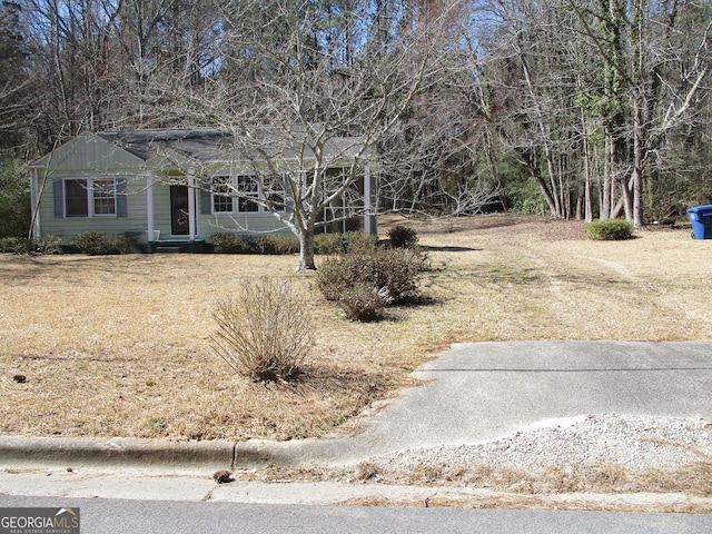 view of yard