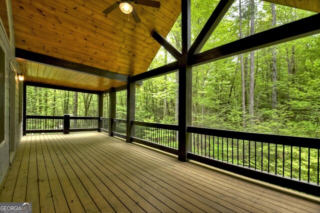 658 Dover Falls Trl, Ellijay, GA 30540 - view of home's exterior featuring concrete driveway and a deck