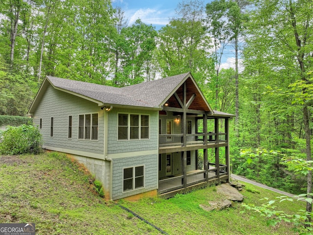 658 Dover Falls Trl, Ellijay, GA 30540 - birds eye view of property