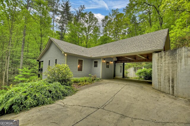 658 Dover Falls Trl, Ellijay, GA 30540 - birds eye view of property